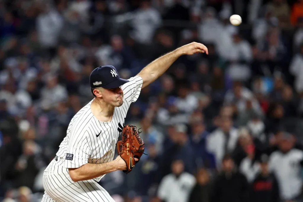 Yankees Outslug Guardians in Thrilling ALCS Game 1 / Wendell Cruz/USA Today Sports/Reuters